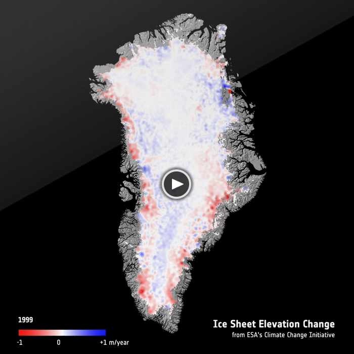 Icesheet Elevation Change