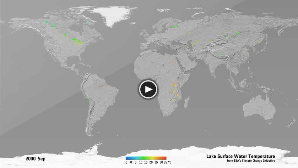 Lakes Surface Water Temperature