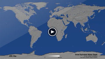 Snow Equivalent Water Depth